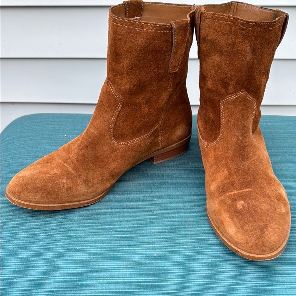 Rebecca Minkoff Brown Suede Ankle Boots